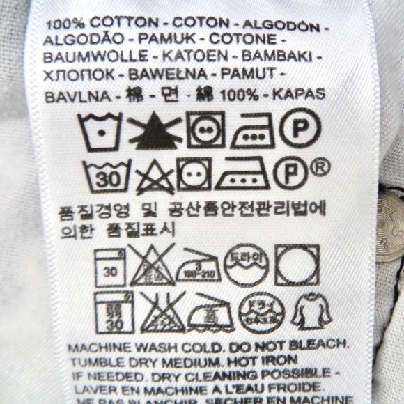 LEVI'S 501 Jean Shorts Button Fly Distressed Off Black SZ 26 - Picture 9 of 12